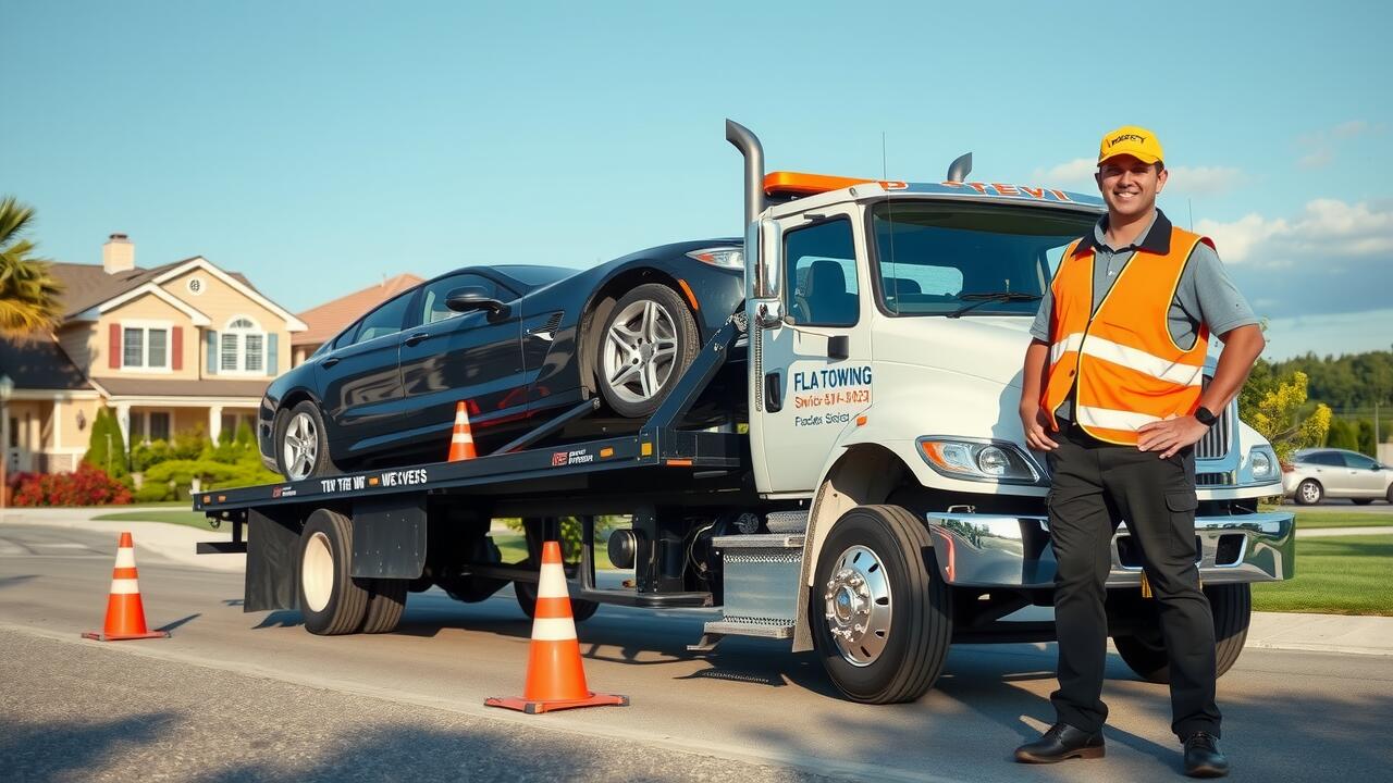 Flatbed Towing