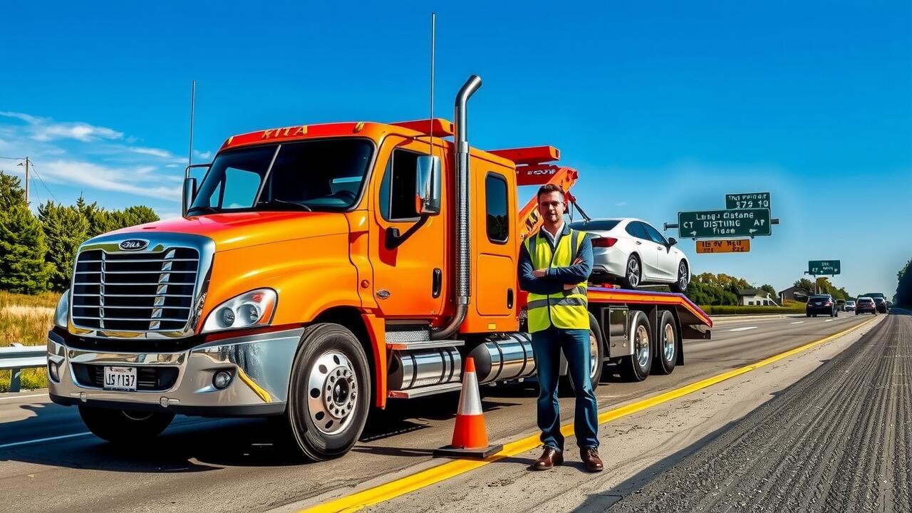 How much does long distance towing cost?