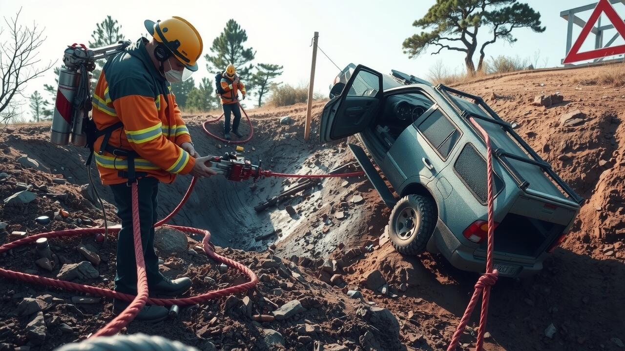 Round Up of Best Practices for Winching Techniques in Extrication Situations